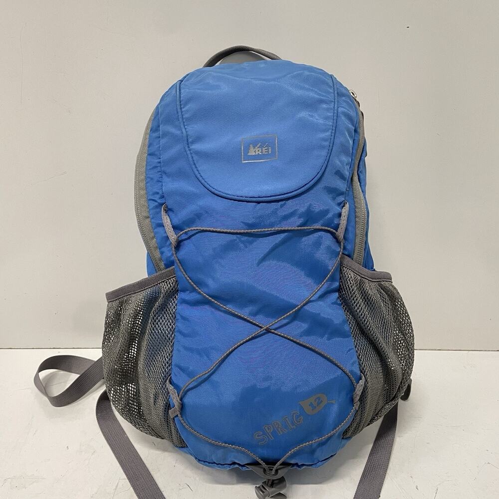 REI Sprig 12 Small Youth Blue Backpack Kids/Adult Hiking Camp Bag